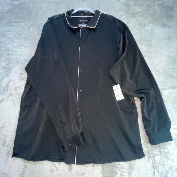 I.N.C Men's Black Long sleeve Button Down - Picture 1 of 14